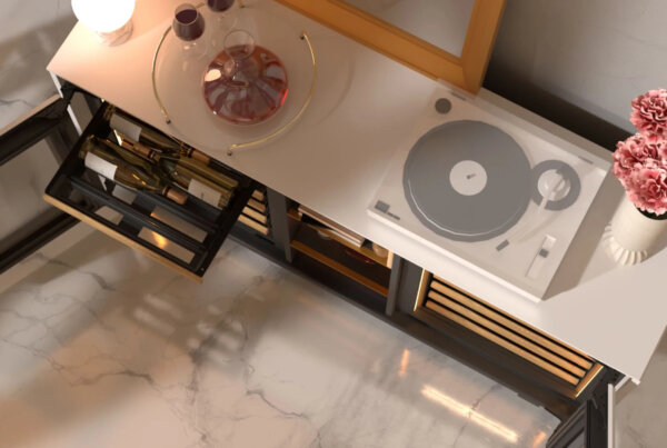 Harmony Eurocave, cave à vin de salon innovation d'usage