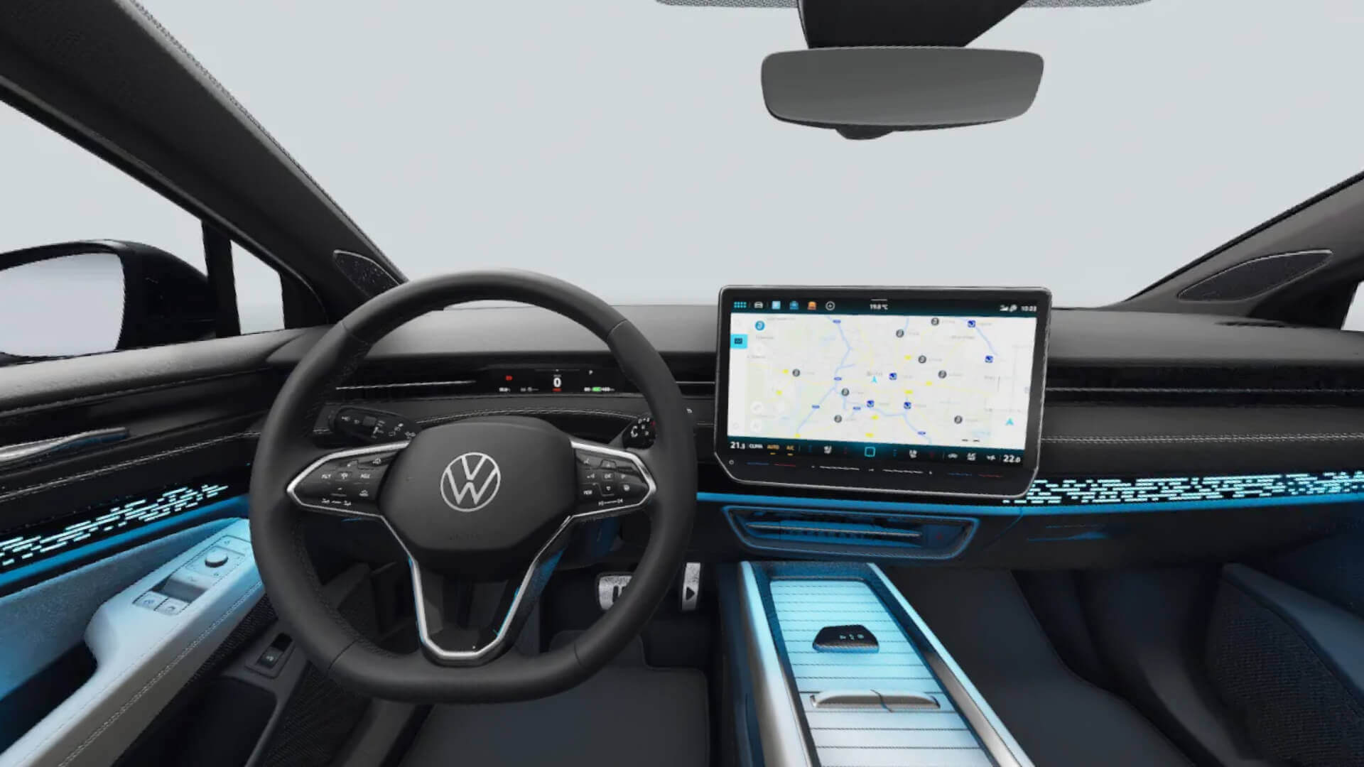 Volkswagen id 7 interior 4 design lumineux par La Cime